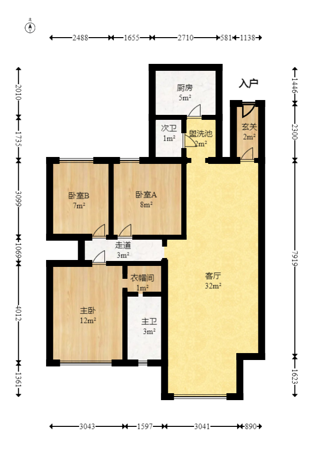 旭輝香樟公館室內(nèi)圖2