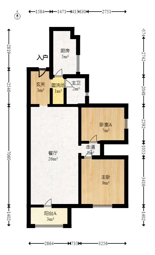 旭輝香樟公館室內(nèi)圖2