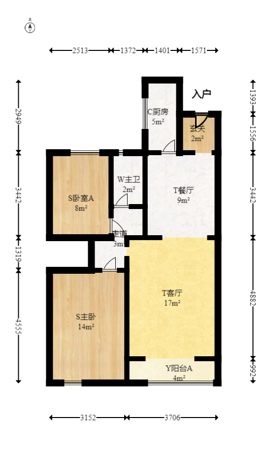 旭輝香樟公館室內(nèi)圖2