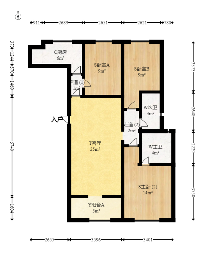 旭輝香樟公館室內(nèi)圖2