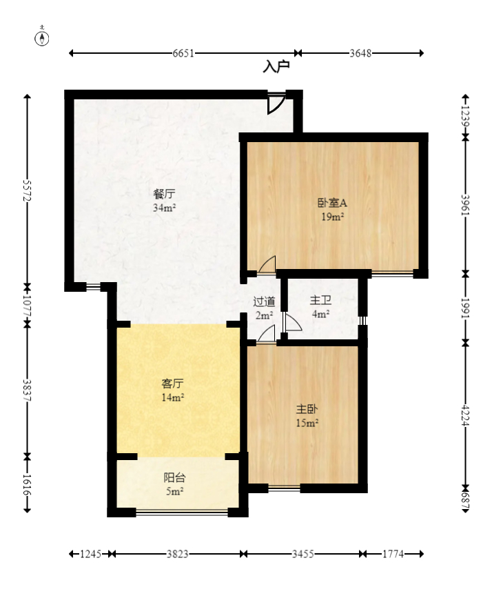 钰龙天下一期  3室2厅2卫    3500.0元/月 钰龙天下一期  3室2厅2卫    3500.0元/月户型图