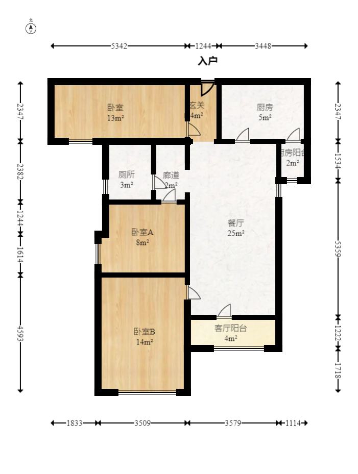 湘熙水郡(观澜海赋家园) 3室2厅1卫 2500.0元/月 湘熙水郡(观澜海赋家园) 3室2厅1卫 2500.0元/月户型图