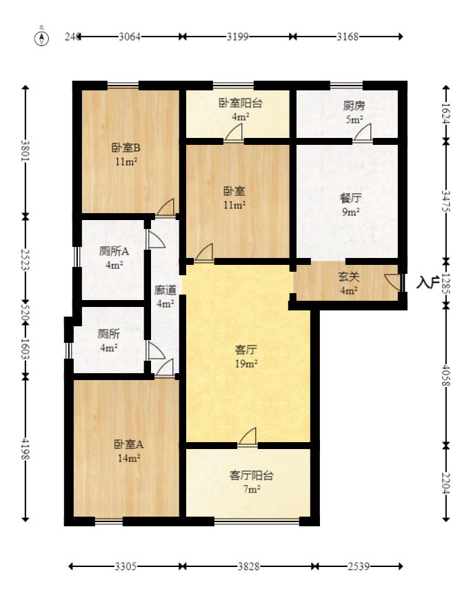 中建麓山和苑室內(nèi)圖2