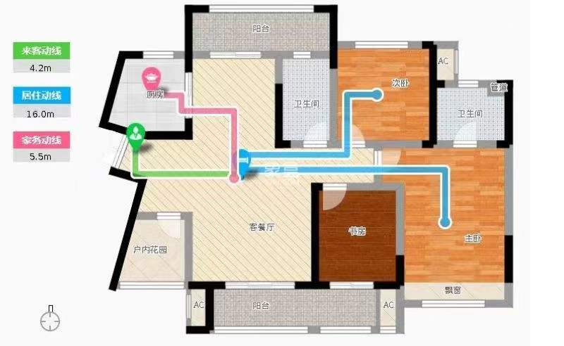 湘银星城  3室2厅2卫   82.00万 湘银星城  3室2厅2卫   82.00万室内图
