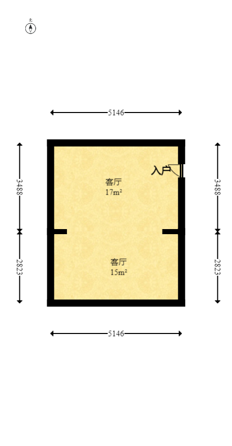 水云间  4室2厅3卫   650.00万室内图1