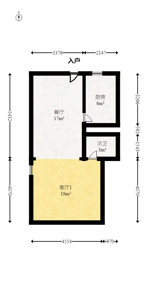 世茂铂翠湾二期  5室2厅1卫   205.00万室内图1