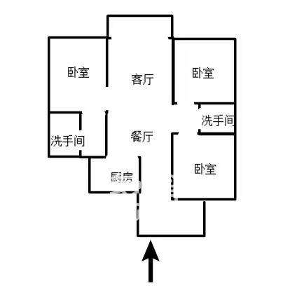 金碧花园  3室2厅2卫   60.00万