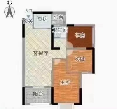 提香蓝岸 3室2厅1卫 61.8万 提香蓝岸 3室2厅1卫 61.8万室内图