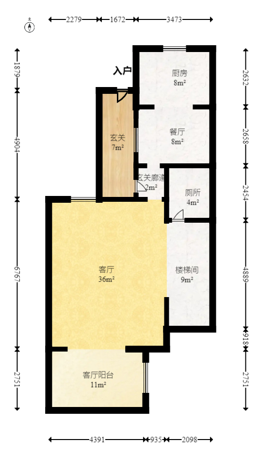 麓山恋迪亚溪谷  6室2厅2卫   298.00万室内图1