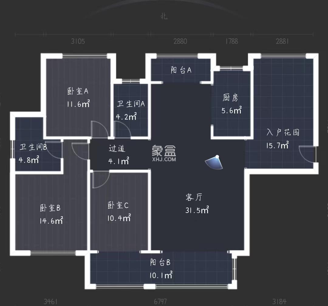中泰财富湘江 0室0厅0卫 120.0万 中泰财富湘江 0室0厅0卫 120.0万室内图