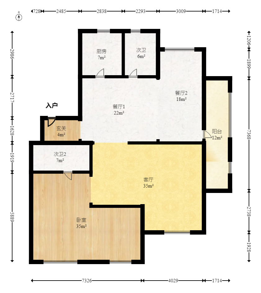 建发央著 5室2厅3卫 295.0万 建发央著 5室2厅3卫 295.0万户型图