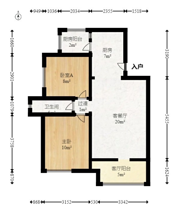 金科世界城  5室2厅2卫   89.00万室内图1