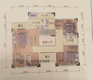 青龙湾(中央小镇) 5室3厅3卫 245.0万 青龙湾(中央小镇) 5室3厅3卫 245.0万室内图