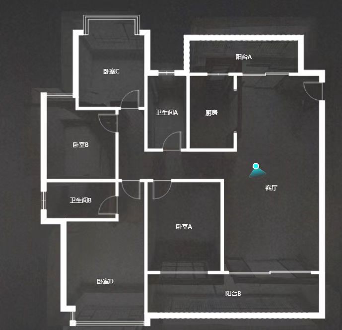 经世龙城 4室2厅2卫 88.8万 经世龙城 4室2厅2卫 88.8万室内图