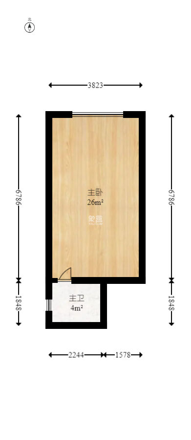 星蓝湾  4室2厅1卫   128.00万