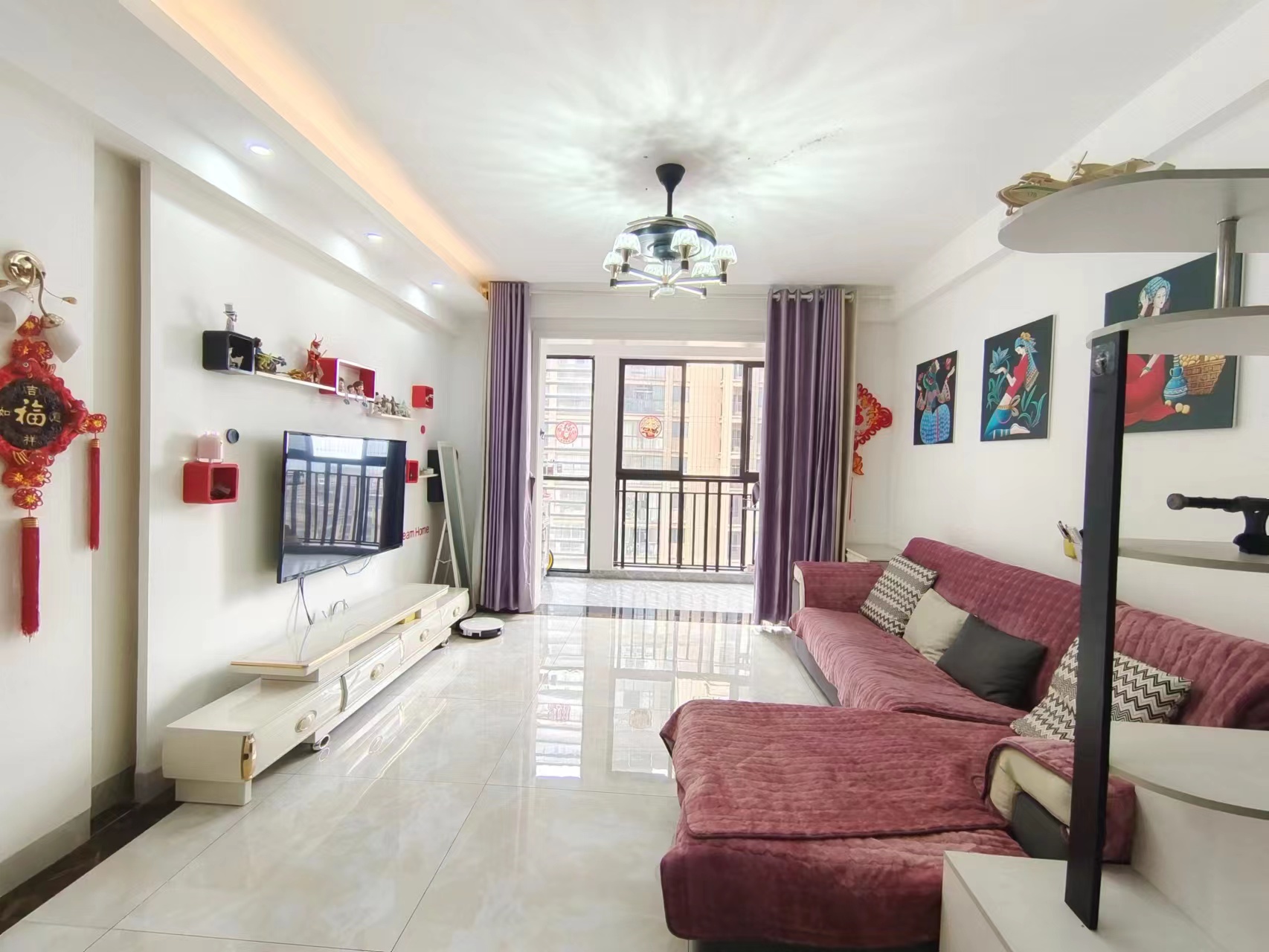 旺城天悦领秀香江 3室2厅1卫 56.80万 旺城天悦领秀香江 3室2厅1卫 56.80万室内图