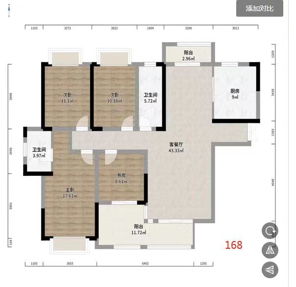 城市公园  4室2厅2卫    75.0万 城市公园  4室2厅2卫    75.0万室内图