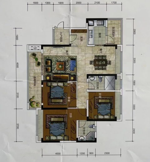 青龙湾(中央小镇)  3室2厅2卫   50.00万 青龙湾(中央小镇)  3室2厅2卫   50.00万室内图