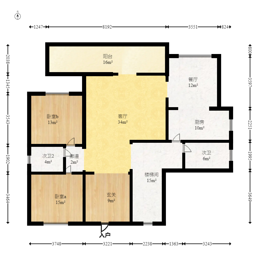 山水英伦 5室3厅3卫 1050.00万 山水英伦 5室3厅3卫 1050.00万户型图
