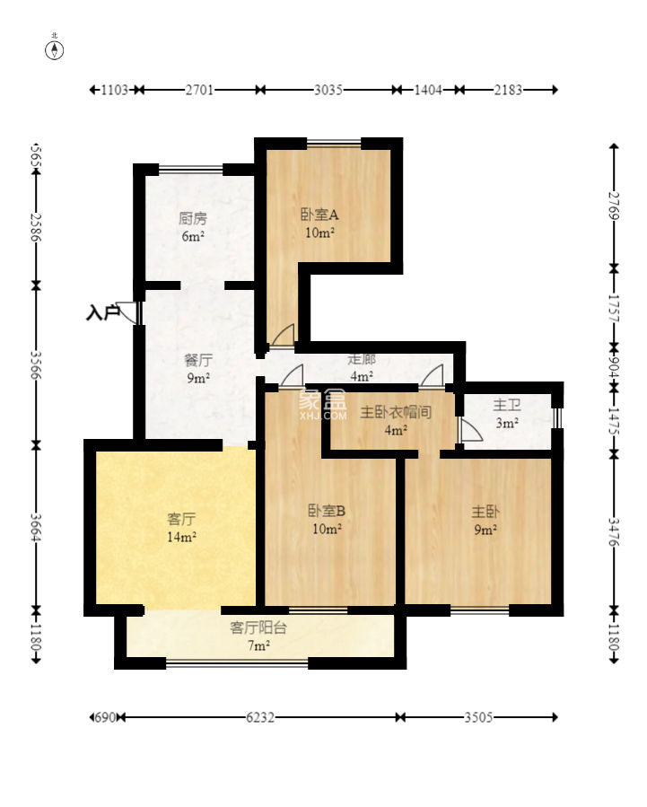 大唐印象二期御府  3室2厅2卫   170.00万 大唐印象二期御府  3室2厅2卫   170.00万