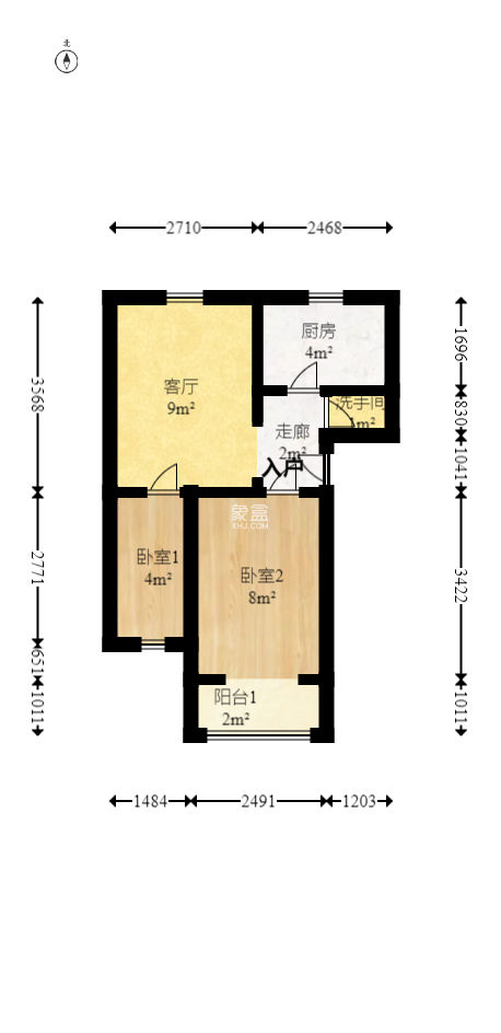 中建五局信和苑三区  2室2厅1卫   30.00万