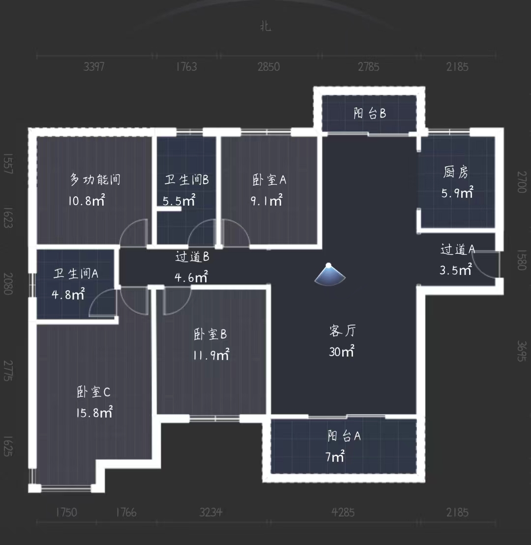 中建江湾壹号  4室2厅2卫    78.0万 中建江湾壹号  4室2厅2卫    78.0万室内图