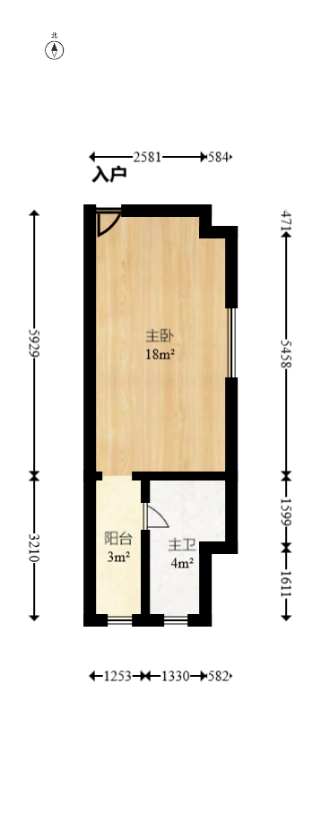 中建芙蓉嘉苑  1室1厅1卫   28.00万 中建芙蓉嘉苑  1室1厅1卫   28.00万户型图