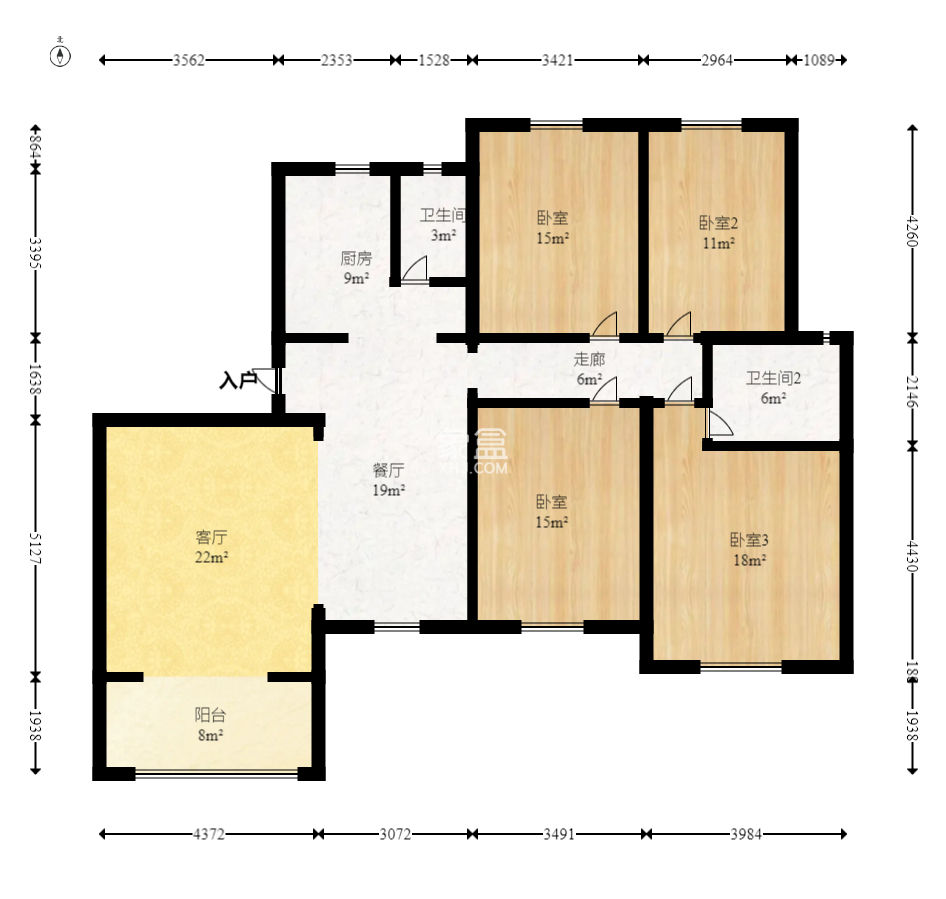 湖南有色地质勘查局宿舍（榔梨镇）  4室2厅2卫    109.48万