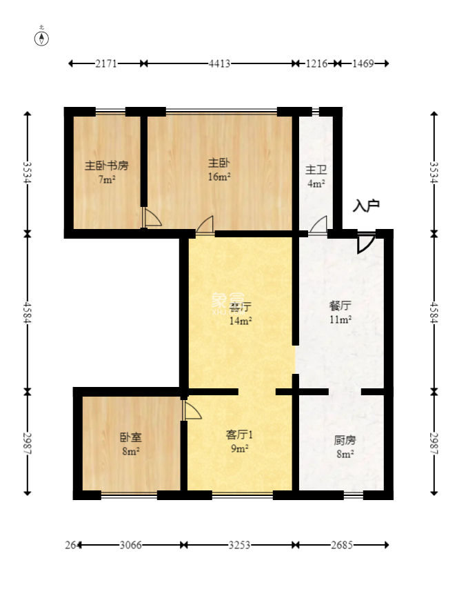 湖南省药品检验所  3室3厅1卫   82.00万