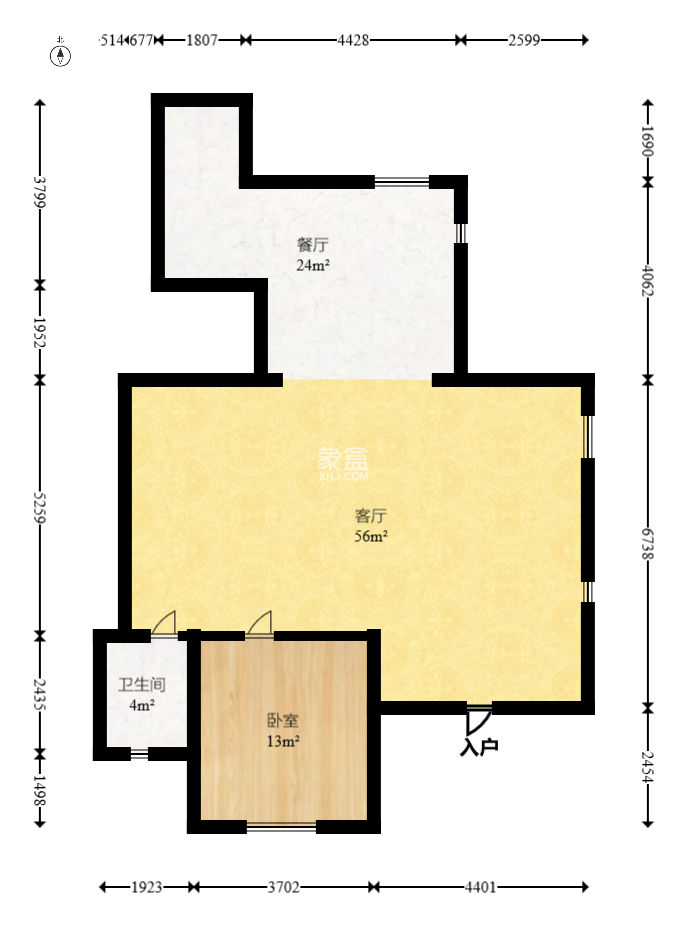 佳兆业水岸新都  4室2厅2卫    450.0万