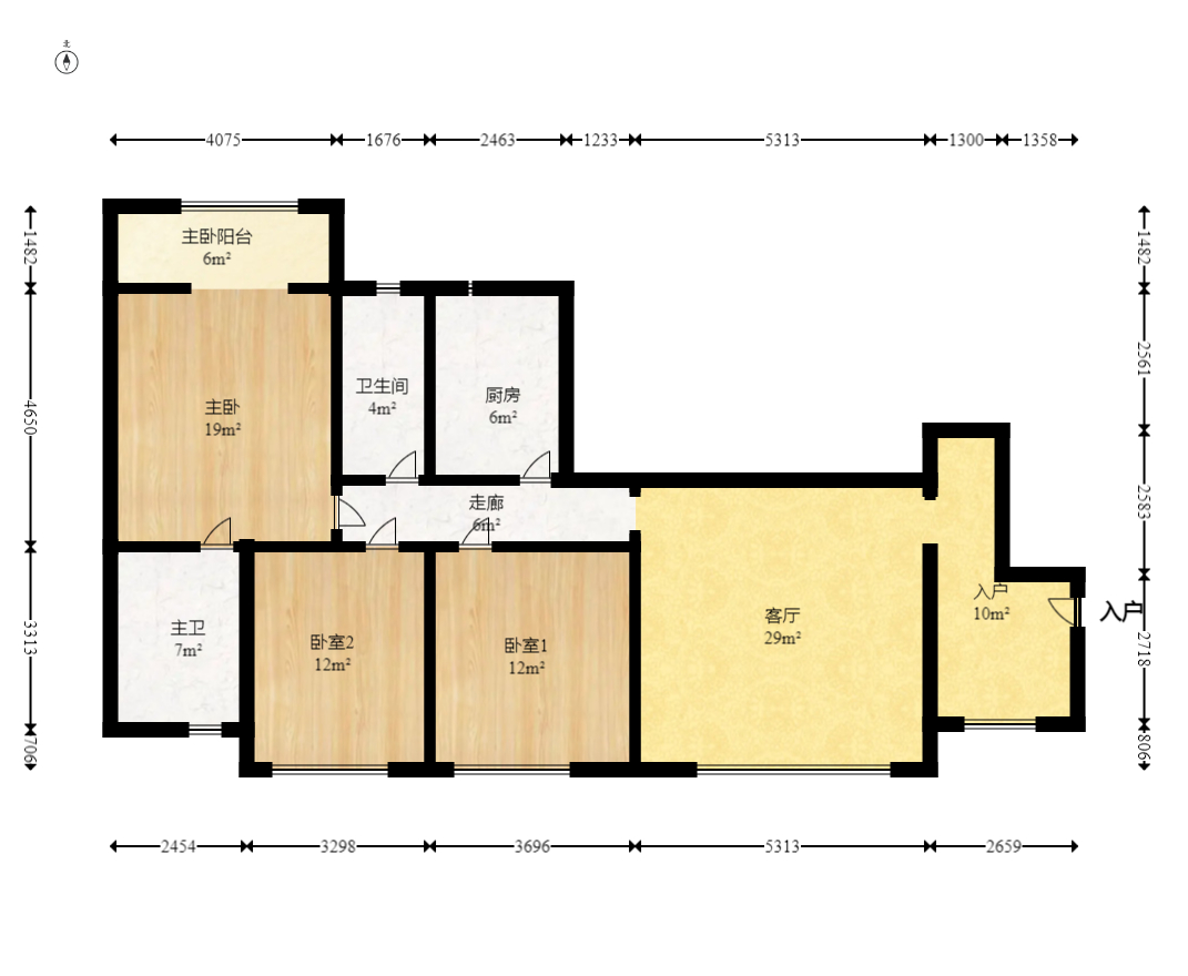 锦璨家园 1室1厅1卫 20.00万 锦璨家园 1室1厅1卫 20.00万户型图