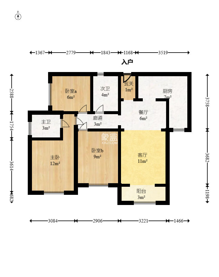 中国铁建梅溪青秀二期  3室2厅2卫    116.0万