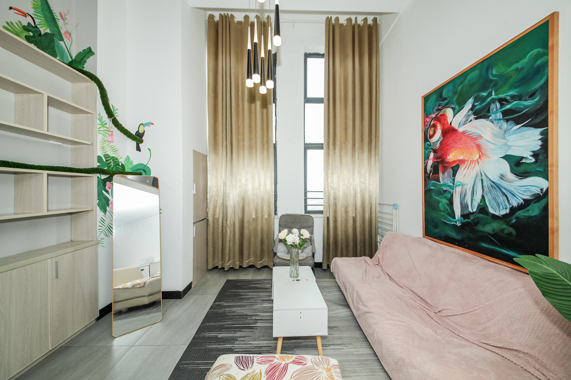 华润置地广场二期  1室1厅1卫    44.84万客厅