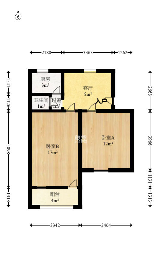 原石油廠宿舍  2室2廳1衛(wèi)   36.00萬