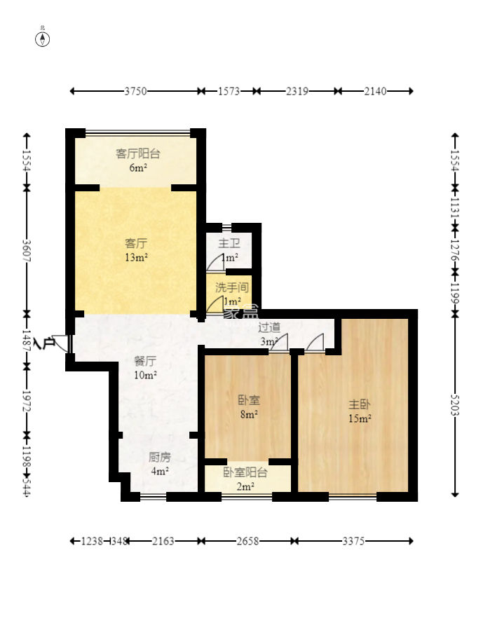 恆廣國際景園 3室2廳1衛 90.00萬