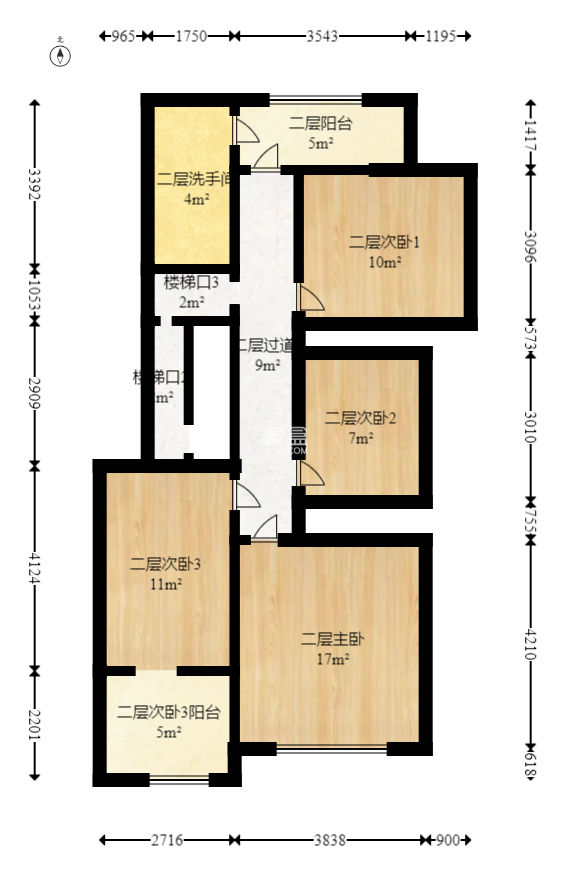 星湖湾一期高层  4室2厅2卫   111.80万