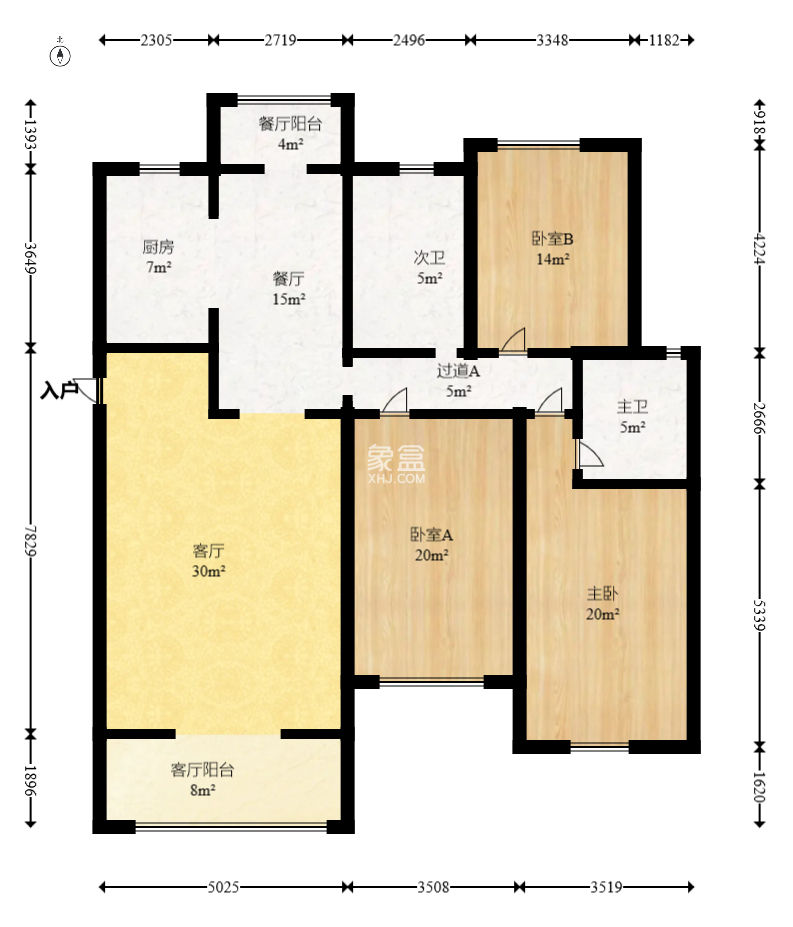 长房西郡  3室2厅1卫   120.00万
