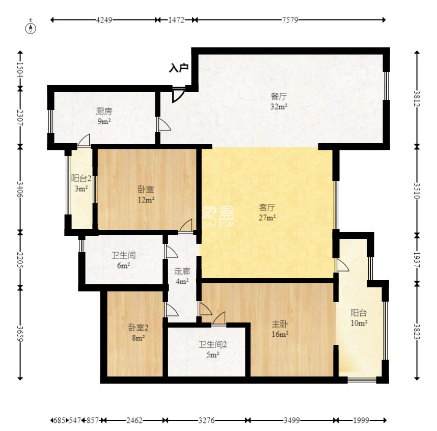东业早安星城  5室2厅2卫   99.80万