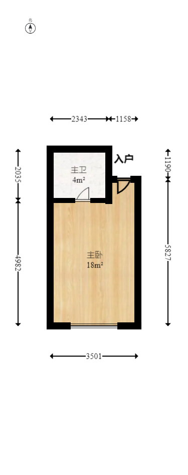 沁園春  4室2廳2衛(wèi)    130.0萬室內(nèi)圖1