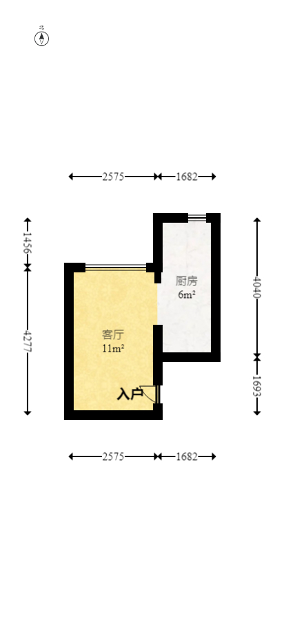 城南故事家园  3室2厅1卫   91.50万室内图1