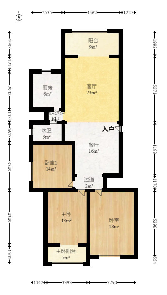 永宏佳園 3室2廳2衛 115.00萬