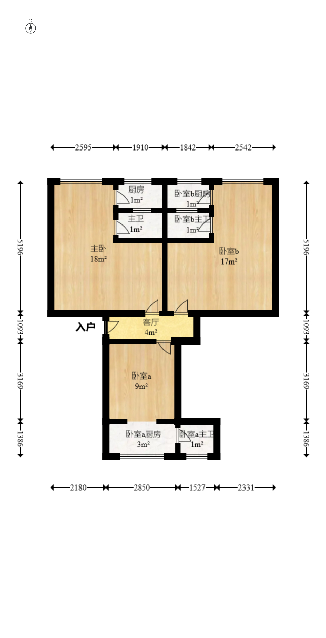 星沙五区 17室8厅13卫 365.0万 星沙五区 17室8厅13卫 365.0万户型图