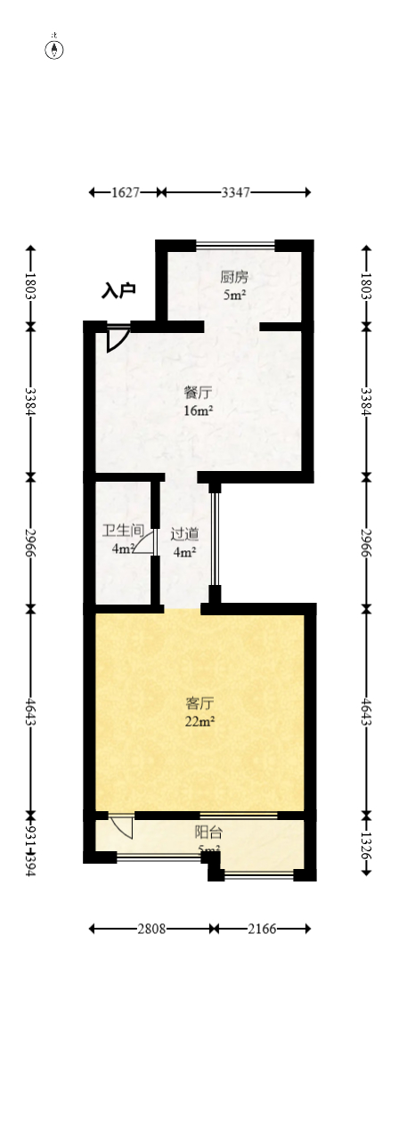 龙湖湘风原著（龙湖湘风星城）  4室3厅3卫   265.00万室内图1