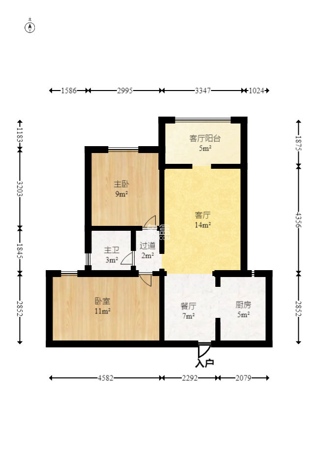 紫晶城  2室2厅1卫   60.80万