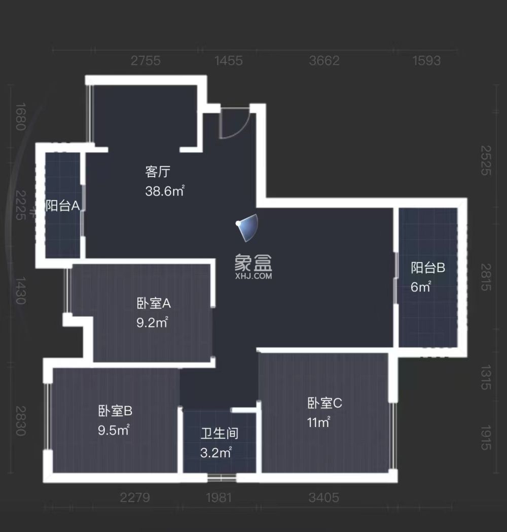 逸都花园  3室2厅1卫   34.80万