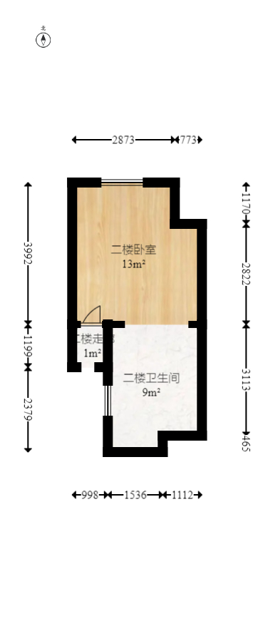 碧桂园星荟  1室1厅1卫   21.00万室内图1