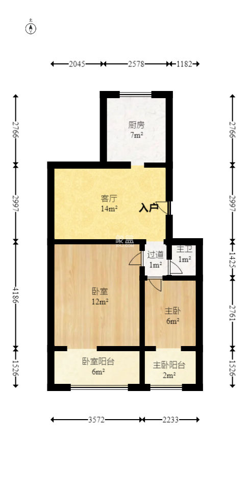 五里牌铁路宿舍  2室1厅1卫   37.00万