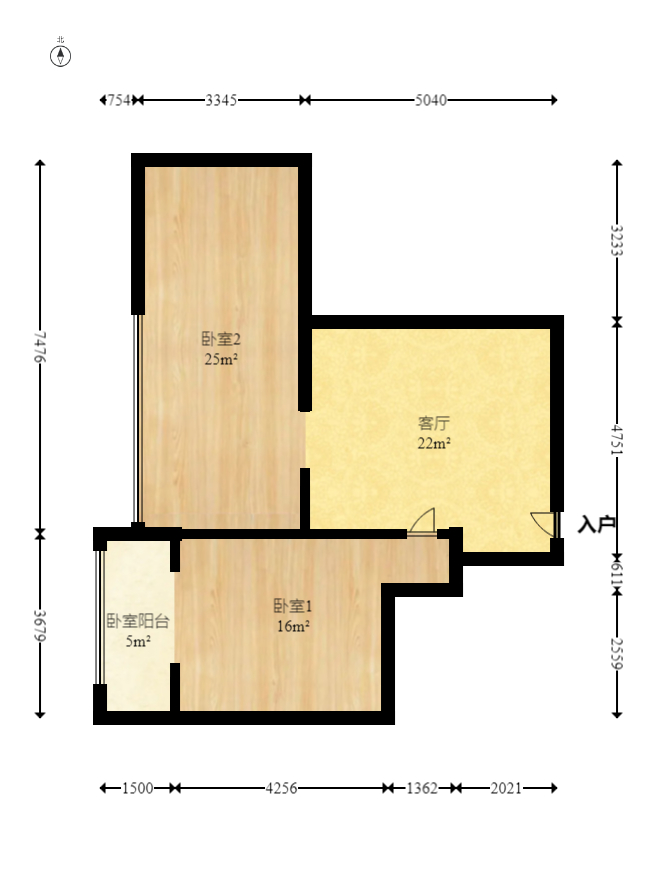 中惠锦堂  3室2厅2卫   138.00万室内图1