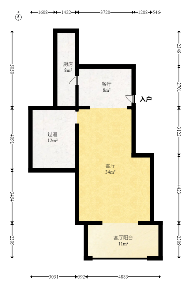 晶华美地 5室2厅2卫 148.00万 晶华美地 5室2厅2卫 148.00万户型图