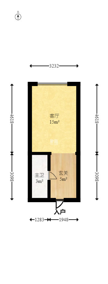 长沙高铁吾悦广场  1室1厅1卫   34.00万